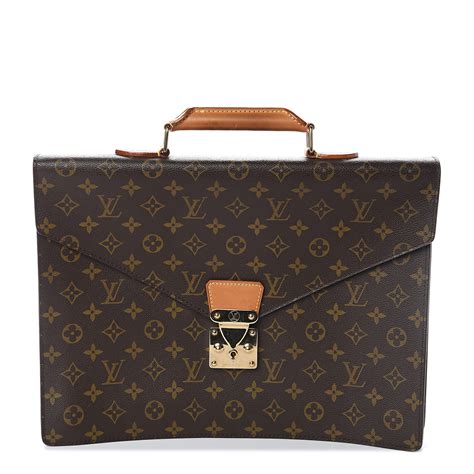 louis vuitton monogram serviette conseiller attache briefcase 10lv1111